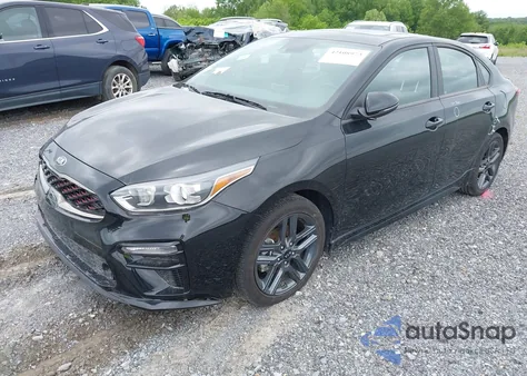 2021 Kia Forte Gt-Line из США, поврежденный, VIN 3KPF34AD4ME382105
